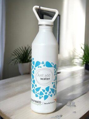 Miir Single Wall Narrow Mouth Bottle, White, 27 Oz